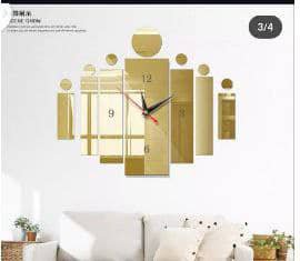 Elegant DIY clock black