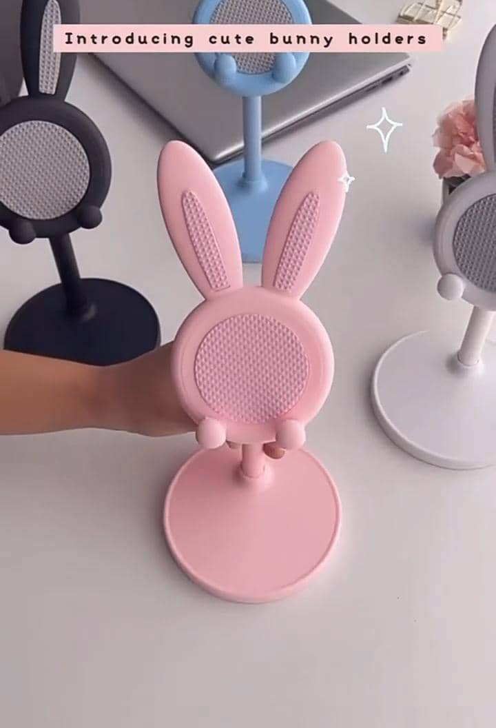 Bunny phone holder