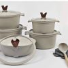 Donnor relly non stick cookware set 5 pcs