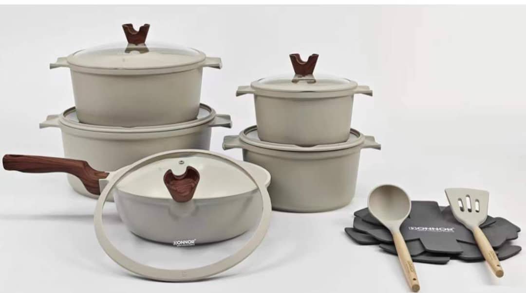 Donnor relly non stick cookware set 5 pcs