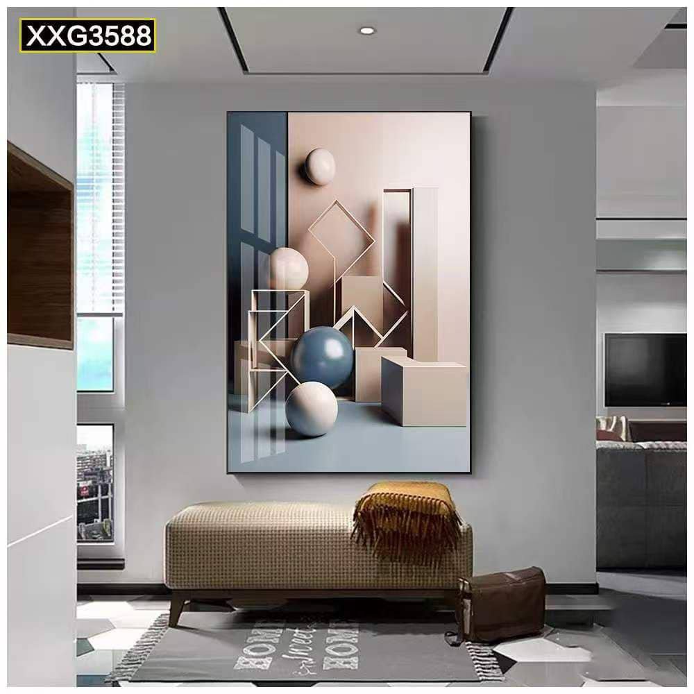 Crystal led wall lamp interior deco 120X80cm - Image 3