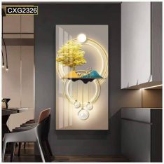 Crystal led wall lamp interior deco 140X60cm
