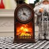 Fire place clock humidifier