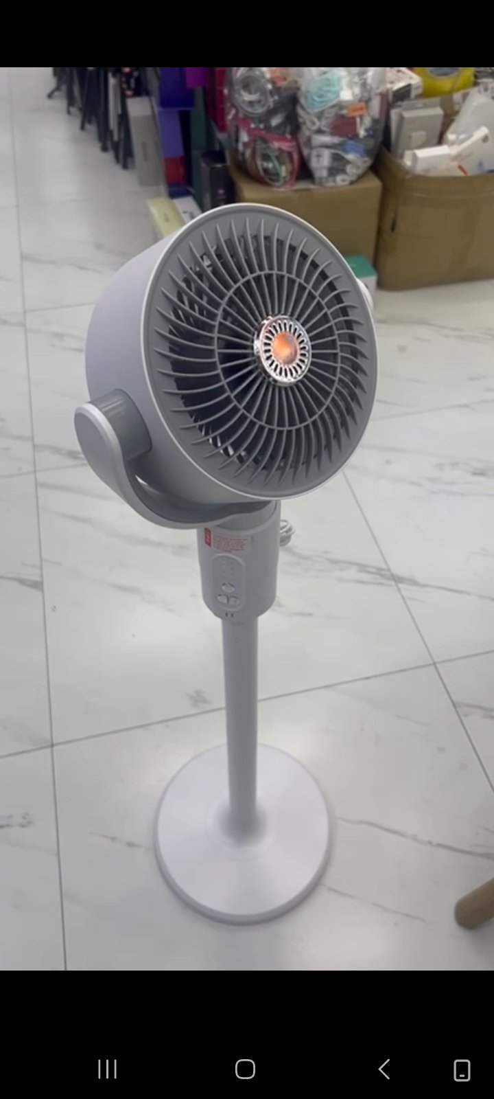 F1 rechargeable 5 speed fan, adjustable. - Image 2
