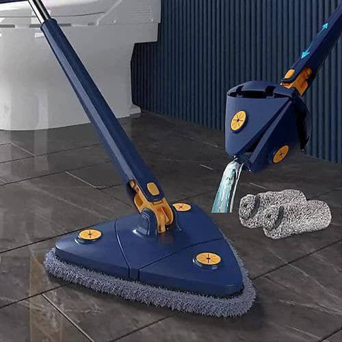 Triangular mop