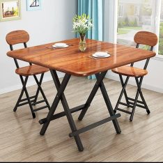 70cm×70cm Table with 2 chairs dinning set