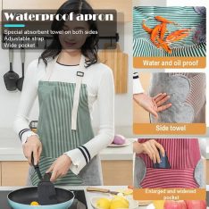 Checkered water proof apron