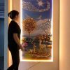 Wall frame 160X80cm, changes light comes with remote