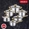 HausRoland stainless steel set