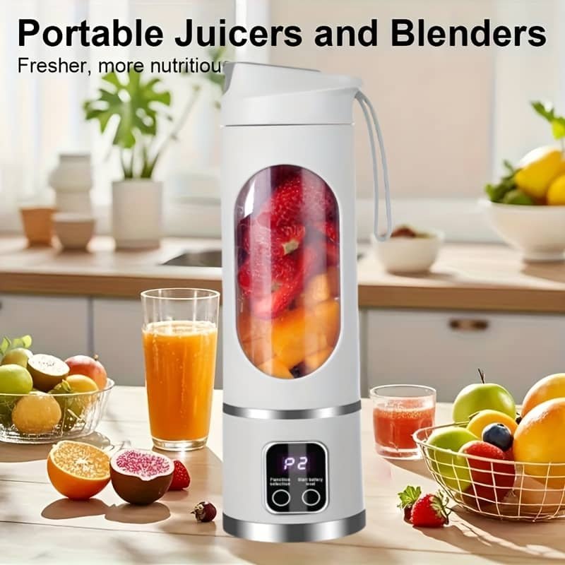 Double botton rechargeable juicer - Image 2